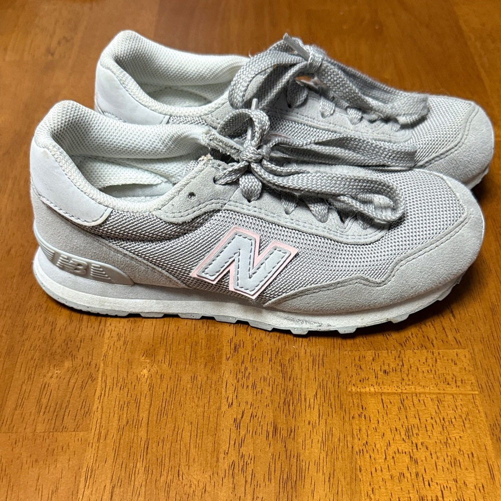 New Balance Light Gray Athletic Shoes